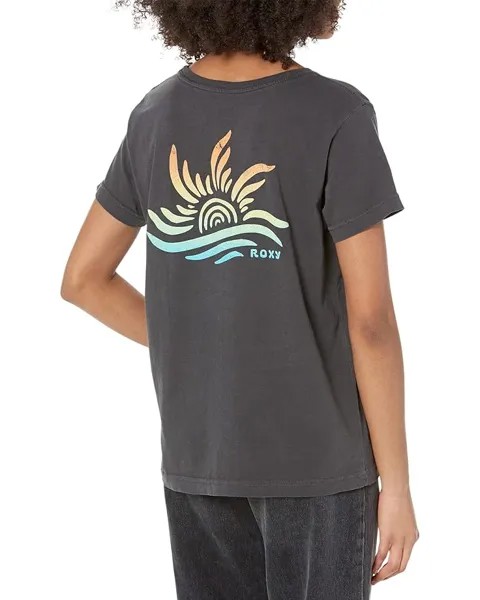 Футболка Roxy Wave Sun T-Shirt, цвет Anthracite