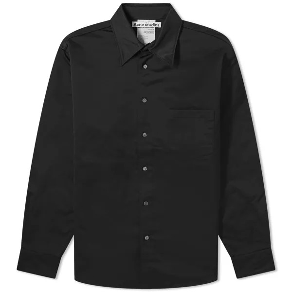 Куртка Acne Studios Odrox Heavy Nylon Shirt, черный