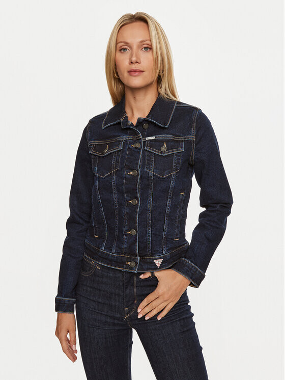 Джинсовая куртка regular fit Guess, синий
