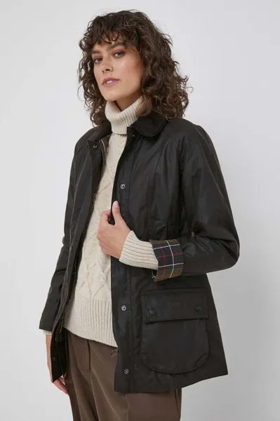 Классическая восковая куртка Beadnell Barbour, коричневый