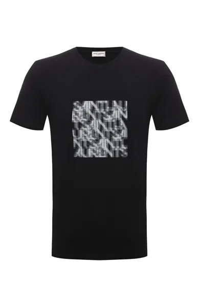 Хлопковая футболка Saint Laurent
