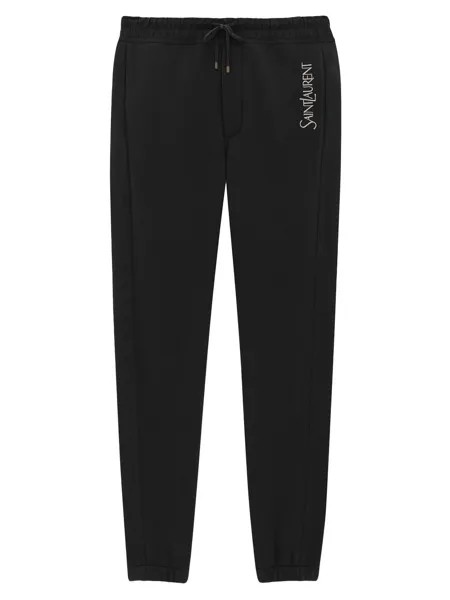 Спортивные штаны Saint Laurent из флиса Saint Laurent, черный
