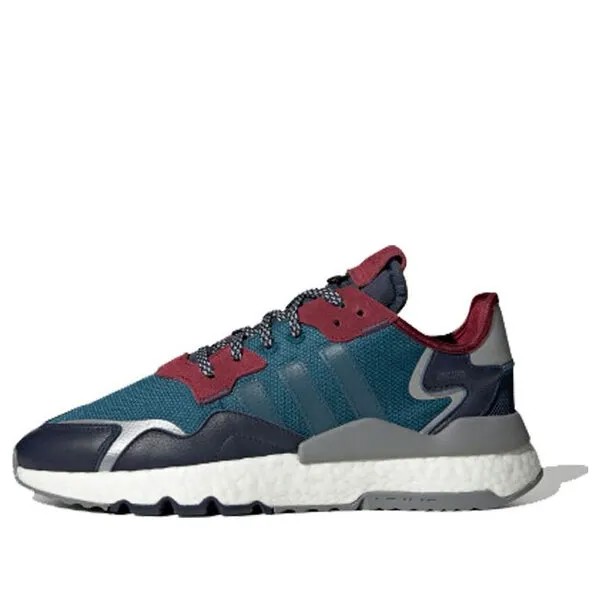 Кроссовки ночные джоггеры Adidas, зеленый