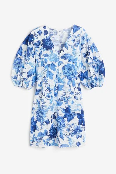 Платье женское H&M 1153492001 белое 3XL (доставка из-за рубежа)
