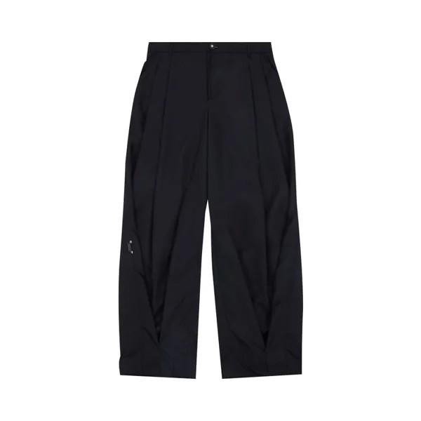 Брюки Ader Error Pleated Baggy 'Black', черный
