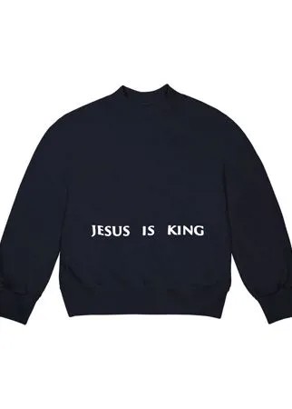 Kanye West толстовка Jesus Is King Chicago с принтом