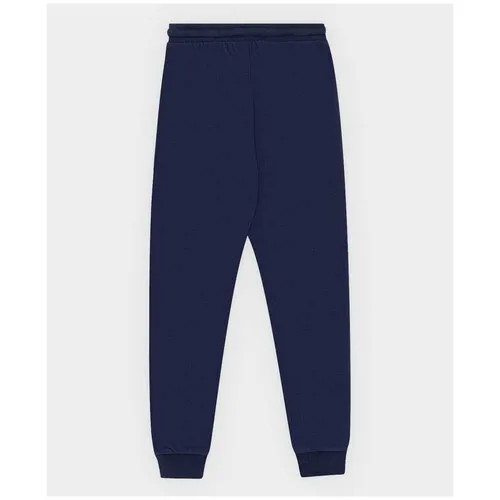 Брюки спортивные с манжетами синие Button Blue для мальчиков, модель 222BBBS56011000, размер 146