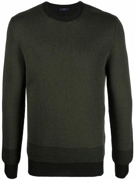 Fay crew-neck knit jumper