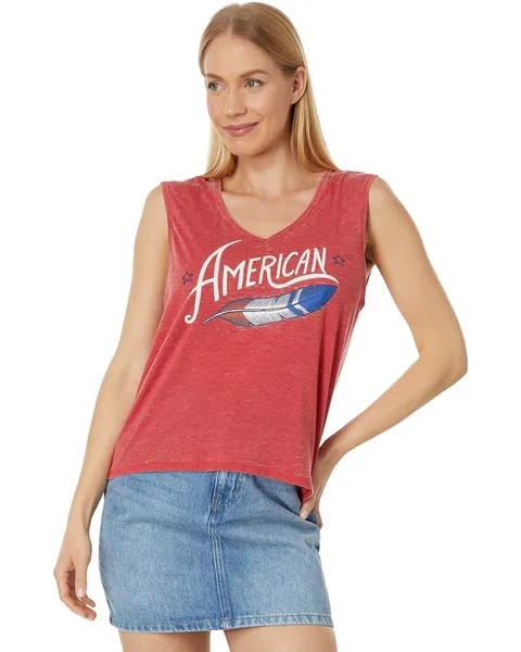Топ Ariat All American, красный