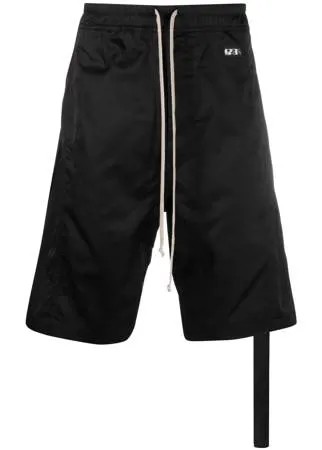 Rick Owens DRKSHDW атласные шорты