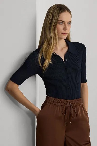 Кардиган Lauren Ralph Lauren, темно-синий