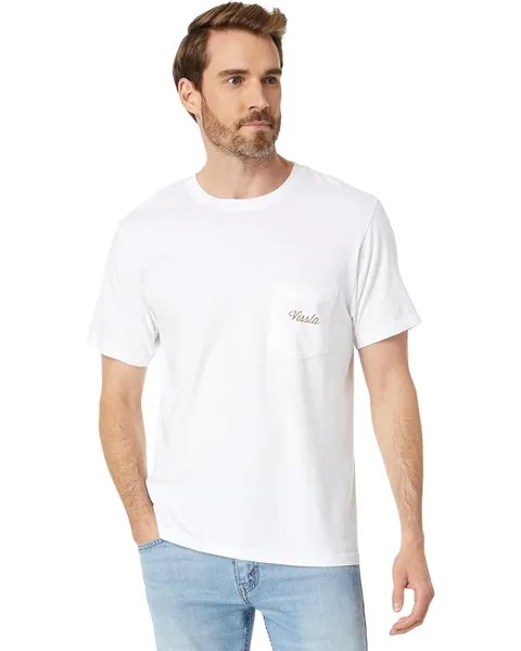 Футболка VISSLA Badge Premium Pocket Short Sleeve Tee, белый