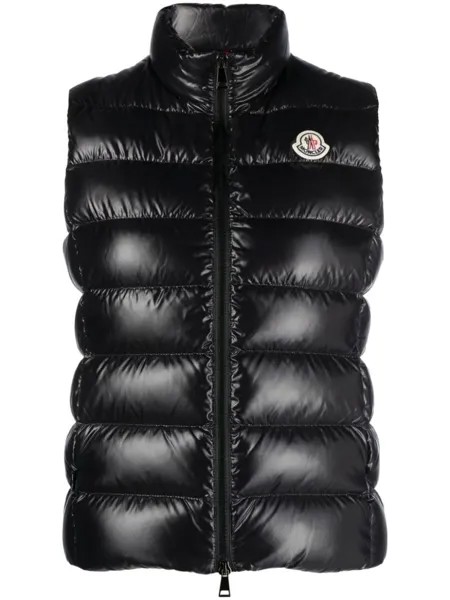Moncler дутый жилет Ghany, черный