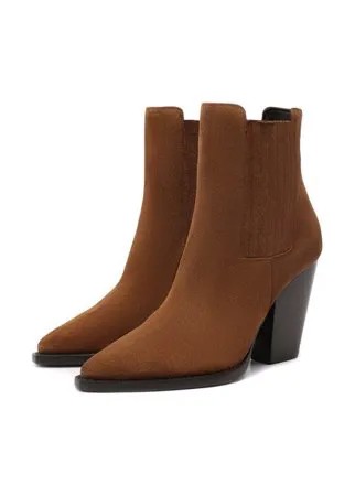 Замшевые ботильоны Theo Saint Laurent