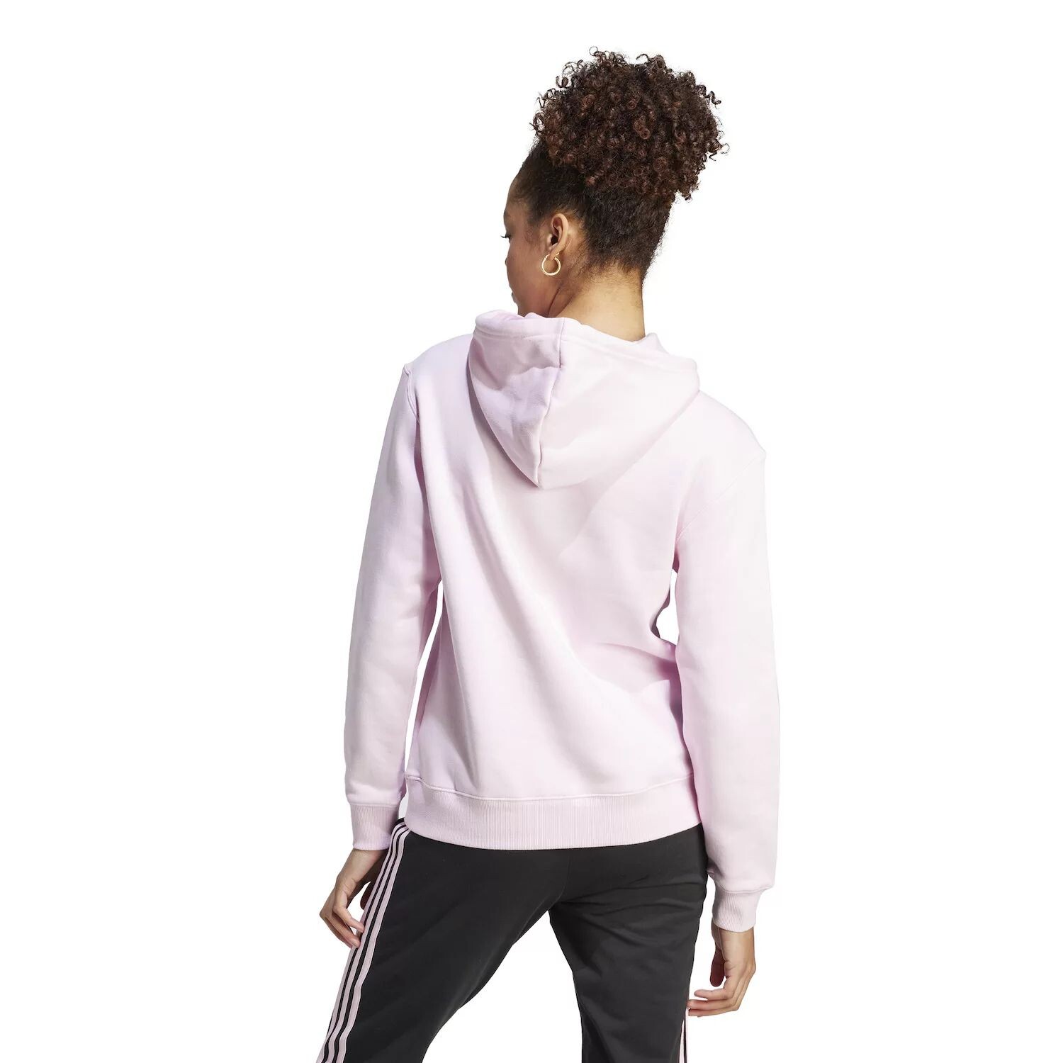 Женская флисовая худи adidas Essentials с большим логотипом adidas