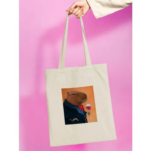 Сумка шоппер , коралловый