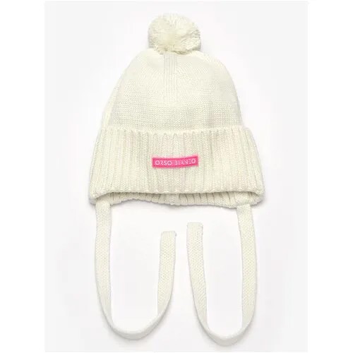 Шапка Orso Bianco Rose, размер 48, экрю