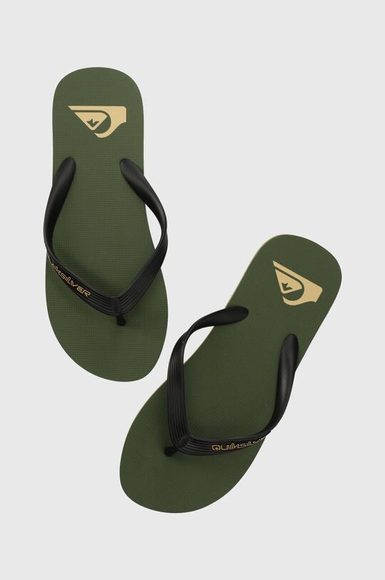 Шлепанцы Quiksilver, зеленый