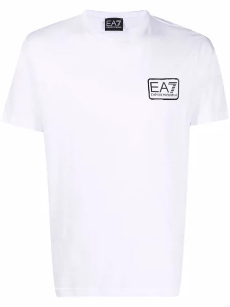 Ea7 Emporio Armani футболка с логотипом