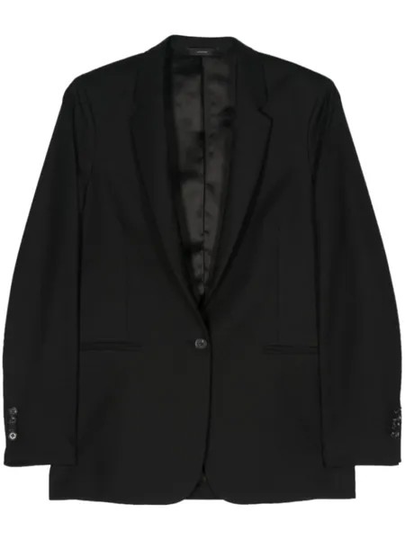 Paul Smith шерстяной однобортный пиджак, черный