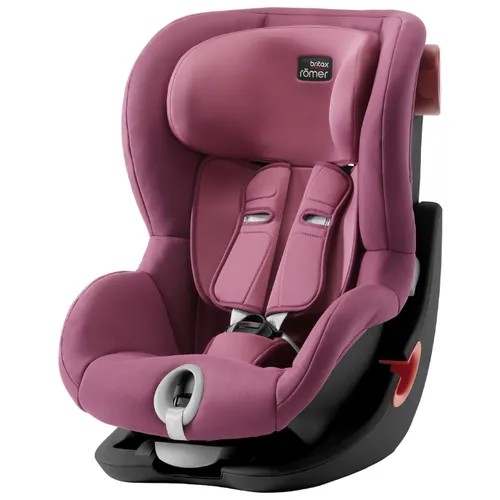 Автокресло группа 1 (9-18 кг) BRITAX ROMER King II, Wine Rose black series