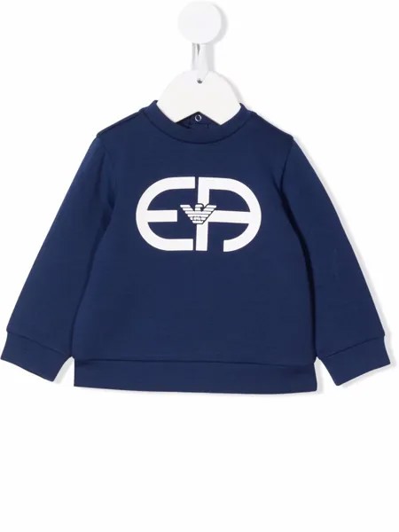 Emporio Armani Kids толстовка с логотипом
