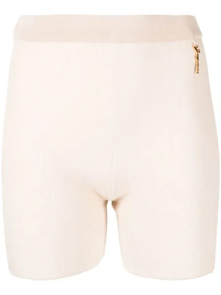 Трикотажные шорты Le short Pralu Jacquemus, бежевый
