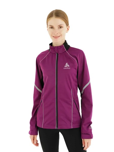 Спортивная куртка женская Odlo Jacket Frequency фиолетовая S