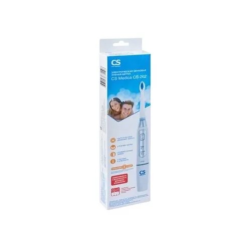 Звуковая зубная щетка CS Medica CS-262, белый