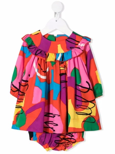 Stella McCartney Kids платье с принтом