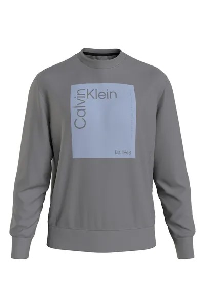 Толстовка с логотипом Calvin Klein, синий