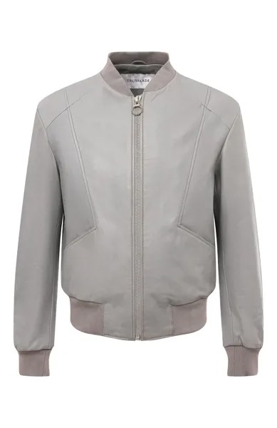Кожаный бомбер Trussardi
