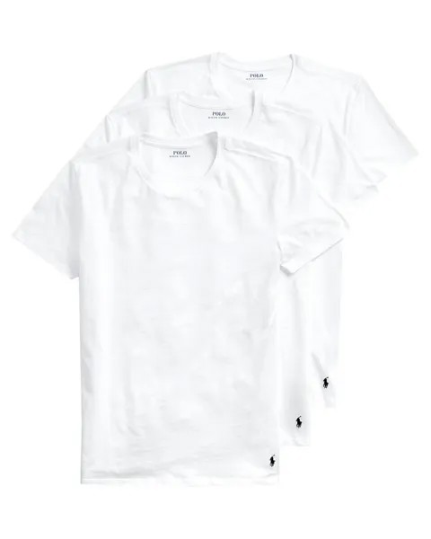 Футболки упаковка 3 шт Polo Ralph Lauren, белый