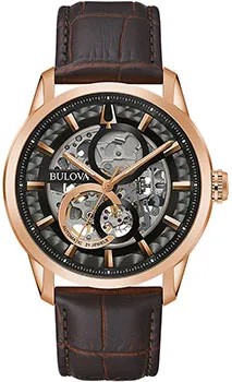 Японские наручные  мужские часы Bulova 97A169. Коллекция Sutton