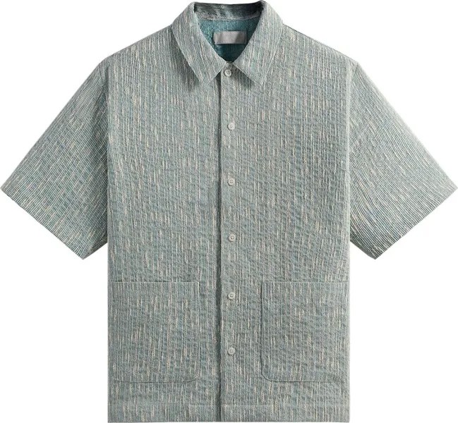 Рубашка Kith Slub Boucle Reade 'Glaze', зеленый