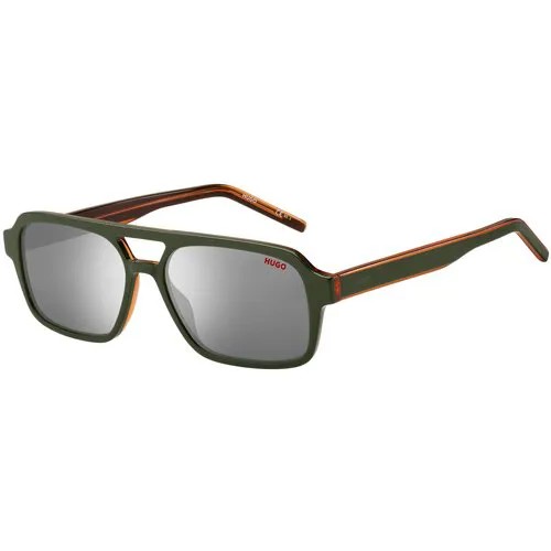 Солнцезащитные очки HUGO, зеленый