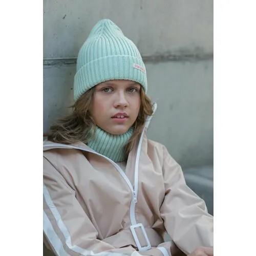Шапка бини Orso Bianco Stels, размер 54, бирюзовый