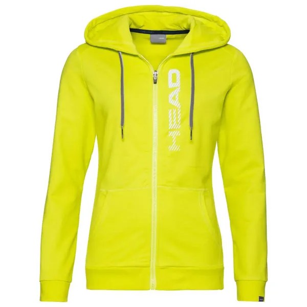 Толстовка Head Club Greta Full Zip, желтый