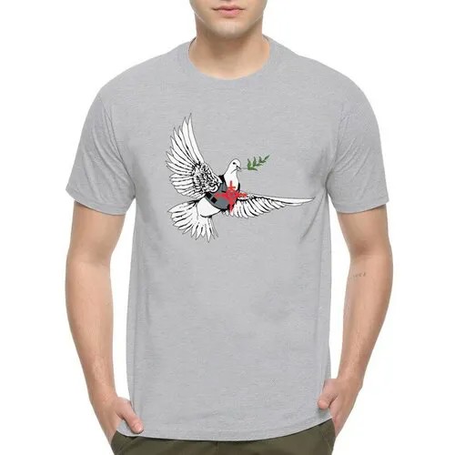 Футболка Dream Shirts, размер L, серый