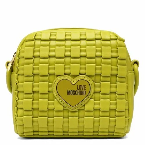 Сумка кросс-боди LOVE MOSCHINO, желто-зеленый