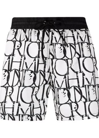 John Richmond плавки-шорты с логотипом