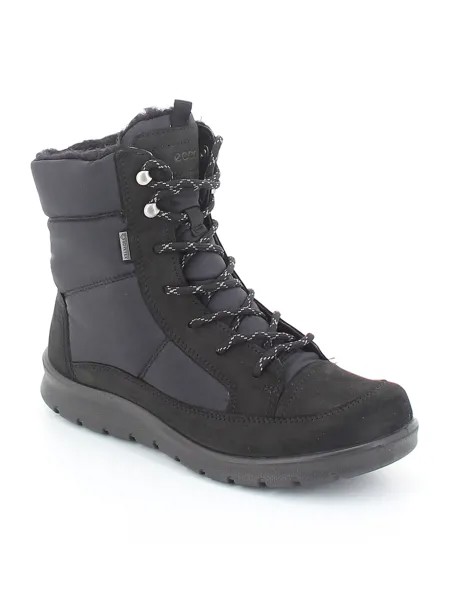 Ботинки Ecco женские зимние, размер 37, цвет черный, артикул 215553/51052-06035