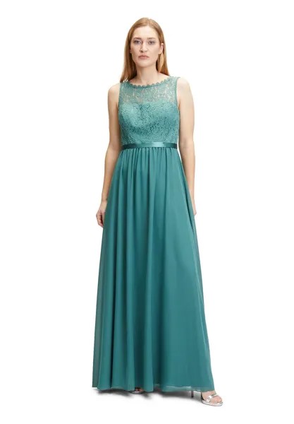 Коктейльное платье с кружевом Vera Mont, цвет Bright Eucalyptus