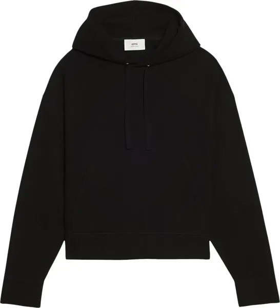 Худи Ami Hoodie 'Black', черный