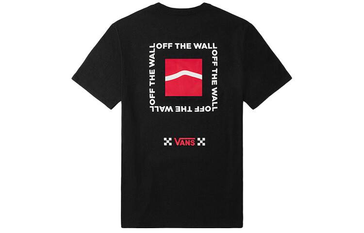 Футболка женская черная Vans