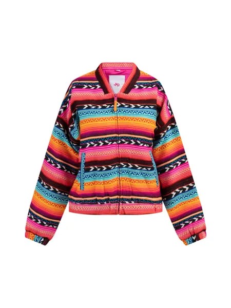 Переходная куртка myMo, цвет mehrfarbig neon pink