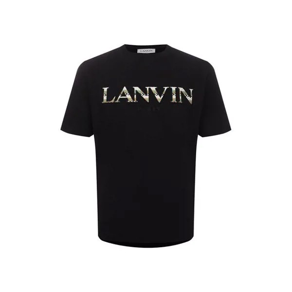 Хлопковая футболка Lanvin