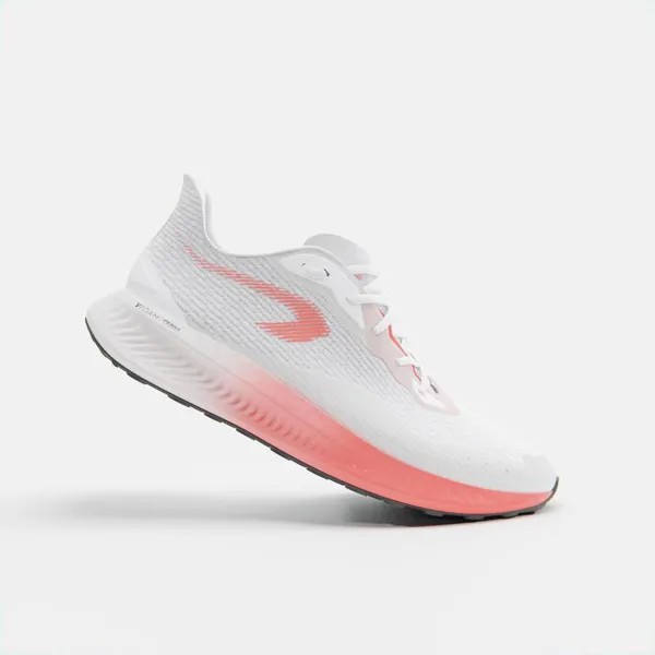 Кроссовки женские - KD500 3 белый/коралловый KIPRUN, цвет rot