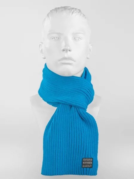 Шарф мужской OXYGON Valdai шарф бирюзовый, 160х20,5 см