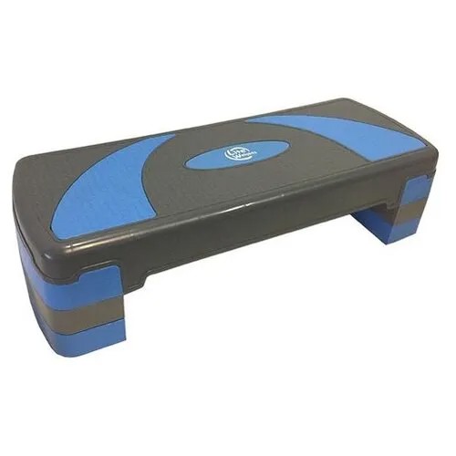 Степ-платформа Lite Weights 1810LW 79.5х30х20 см серый/голубой